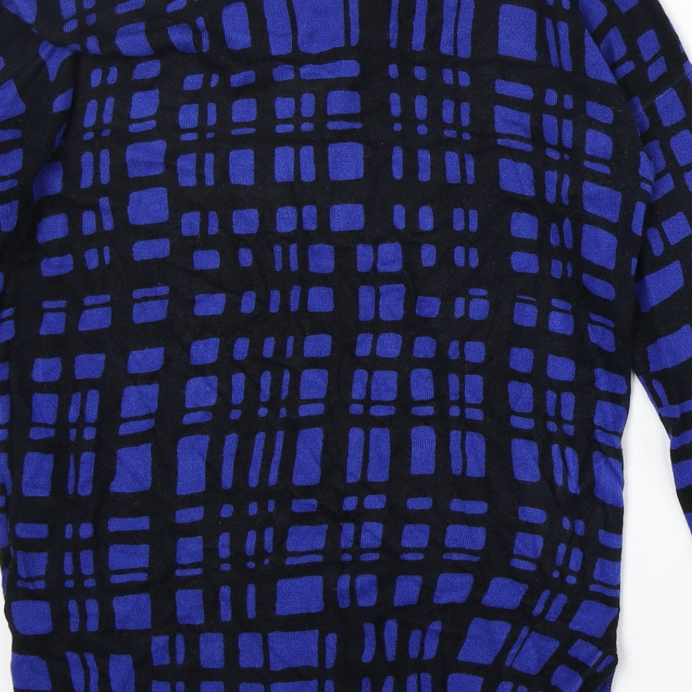 Womens UK Size 8 Marks and Spencer Blue Pullover Jumper