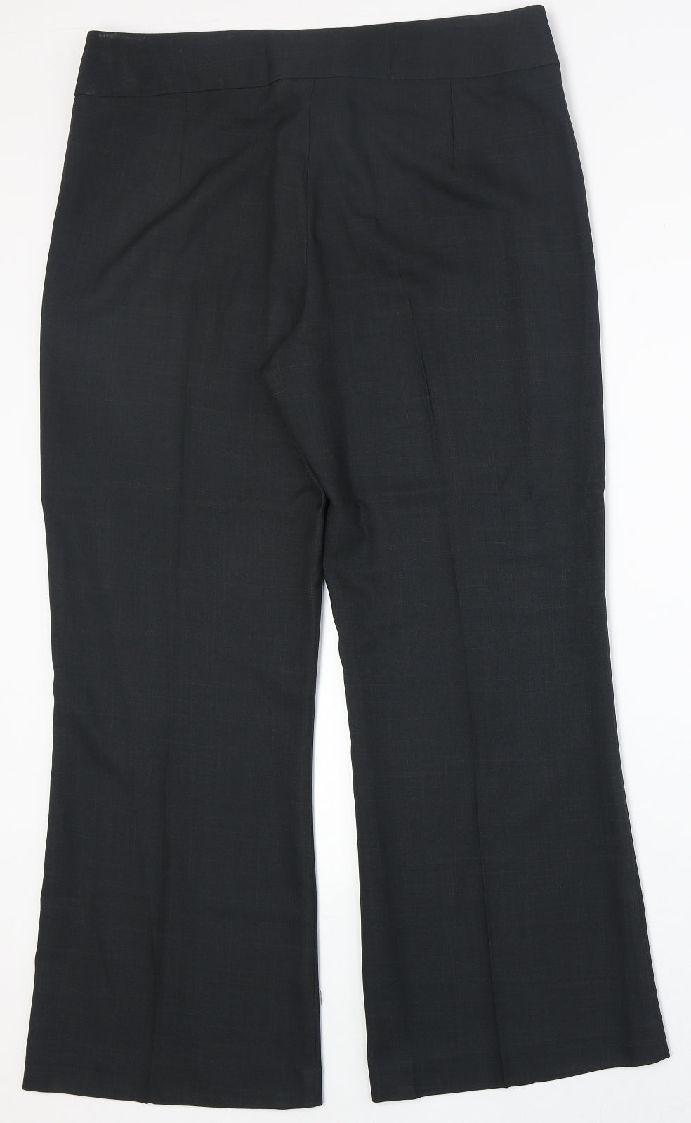 Autonomy Womens Grey Polyester Dress Pants Trousers Size 14 Regular Zip