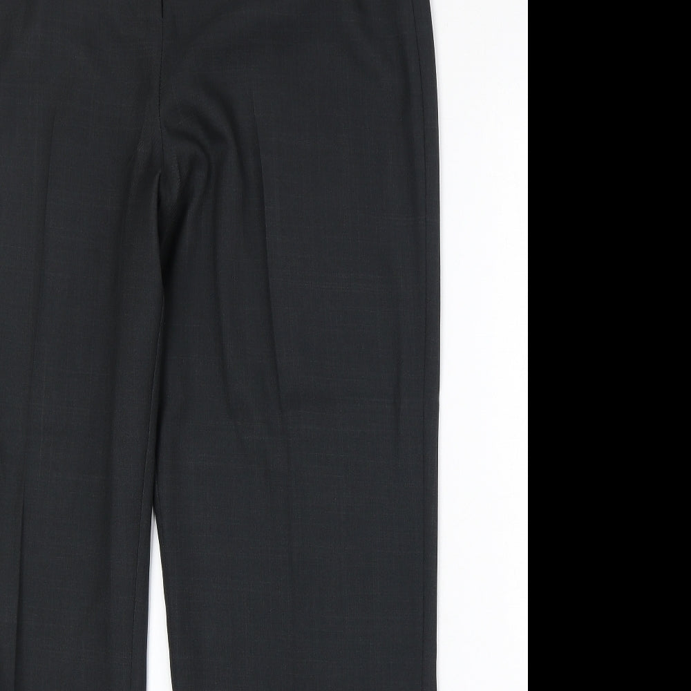 Autonomy Womens Grey Polyester Dress Pants Trousers Size 14 Regular Zip