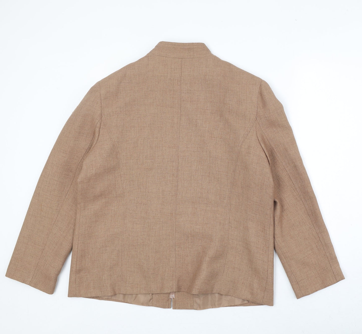 Womens UK Size 18 Oscar B Brown Jacket
