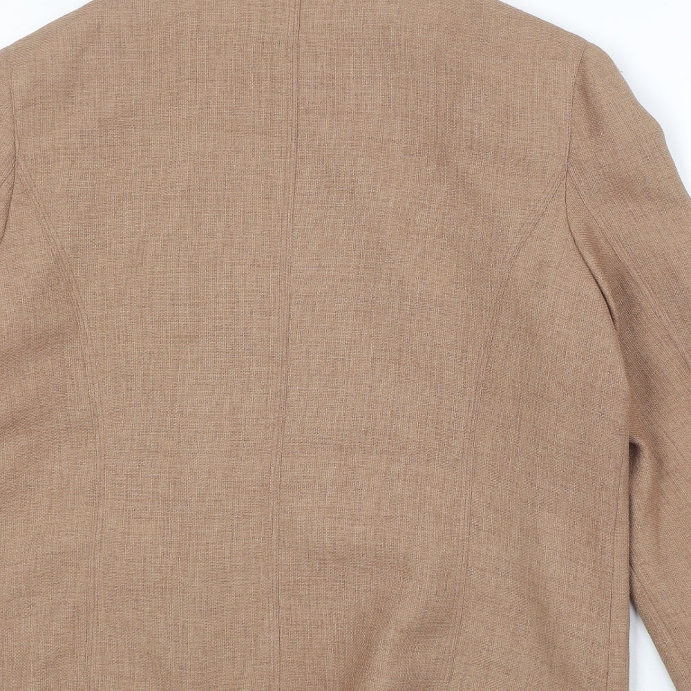 Womens UK Size 18 Oscar B Brown Jacket