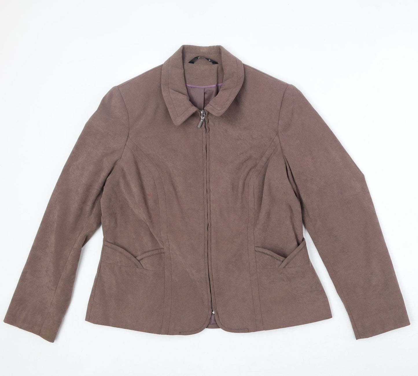 Womens UK Size 14 Bonmarché Brown Jacket