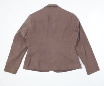 Womens UK Size 14 Bonmarché Brown Jacket