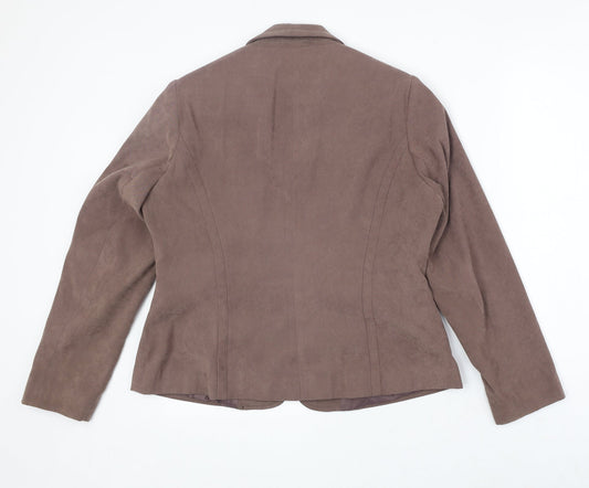 Womens UK Size 14 Bonmarché Brown Jacket