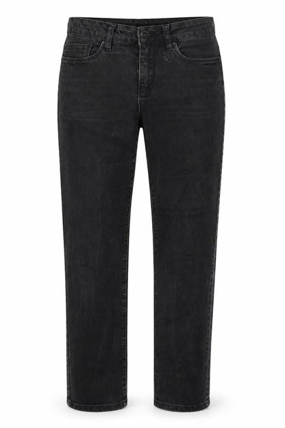 CLD Womens Black Cotton Straight Jeans Size 28 in Regular Zip