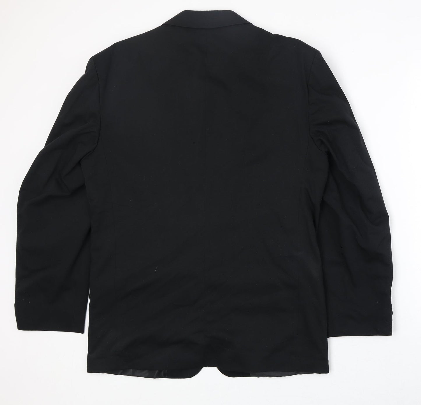 Mens UK Size 38 Classic Regular Black Suit Jacket