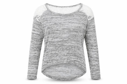 Womens UK Size S Poof Grey Pullover Jumper