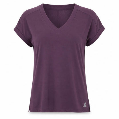 Womens UK Size S Reebok Purple  T-Shirt