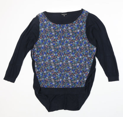 Womens UK Size 10 Warehouse Blue Pullover Jumper