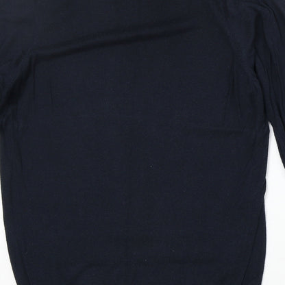 Womens UK Size 10 Warehouse Blue Pullover Jumper