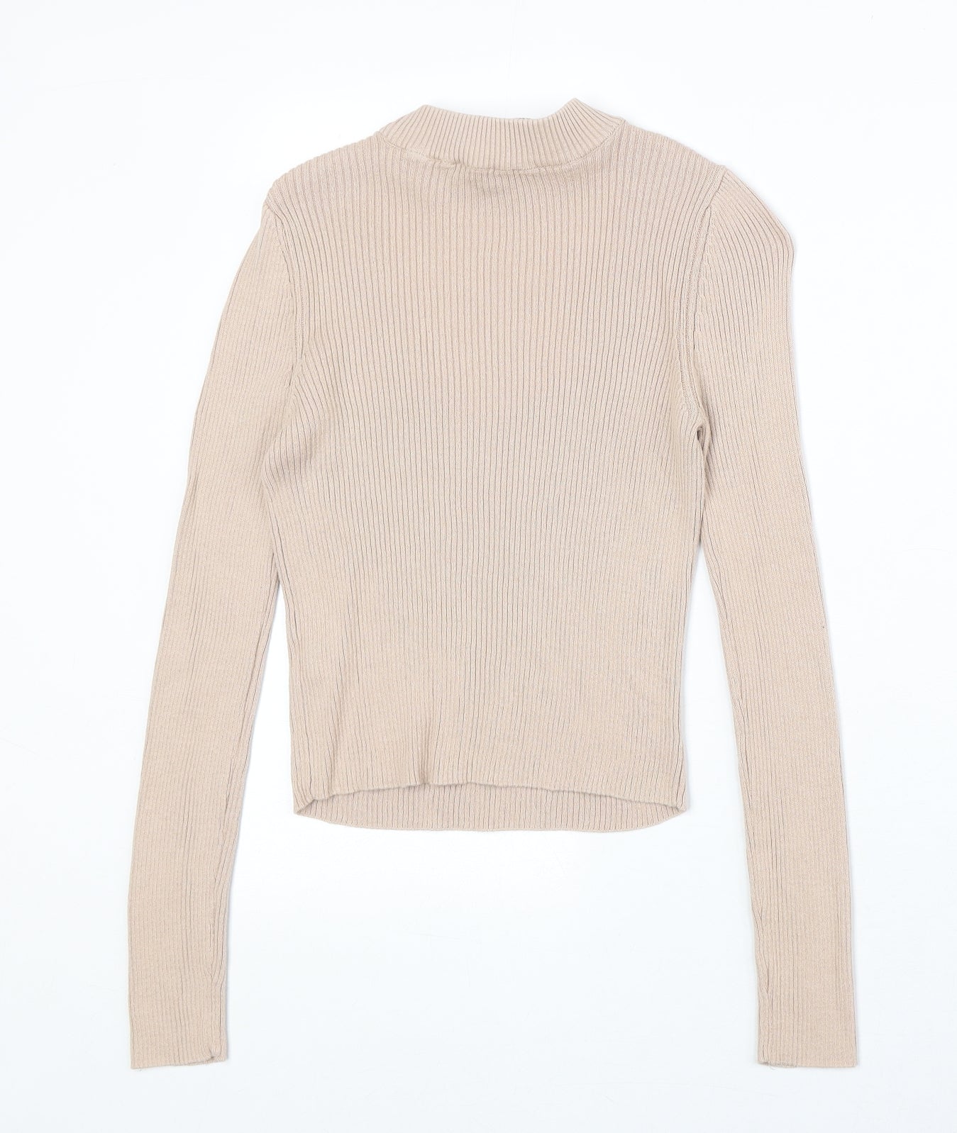 Womens UK Size 8 Atmosphere Beige Pullover Jumper