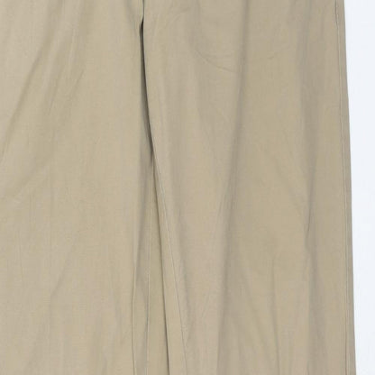 Womens UK Size 12 Yessica Regular Fit  Beige Trousers