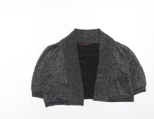 Womens UK Size 18 Savoir Silver Cardigan Jumper