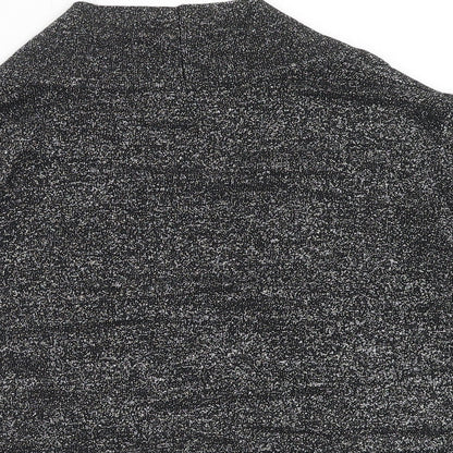Womens UK Size 18 Savoir Silver Cardigan Jumper
