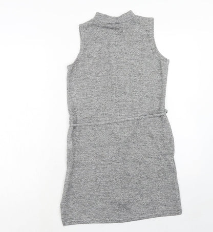 Womens UK Size 10 Select Silver Pullover Jumper