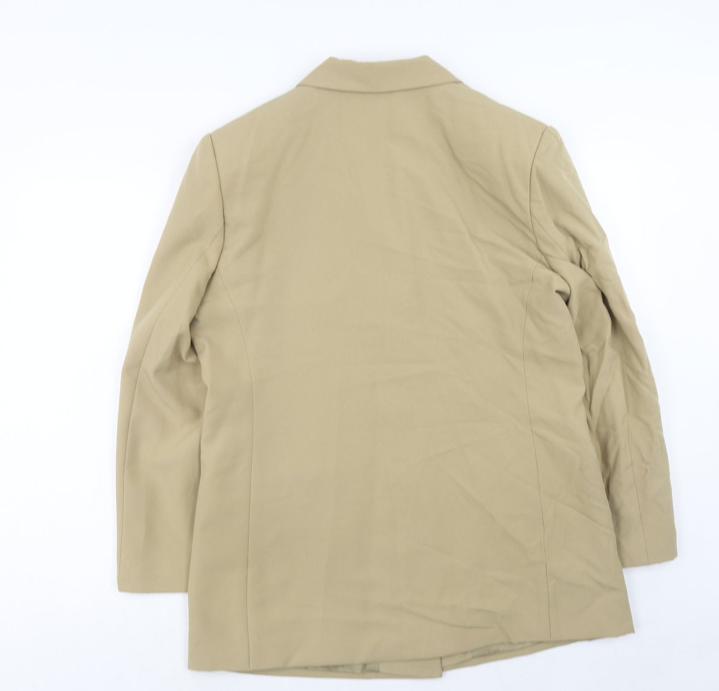 Womens UK Size 16 Preworn Regular Beige Suit Jacket