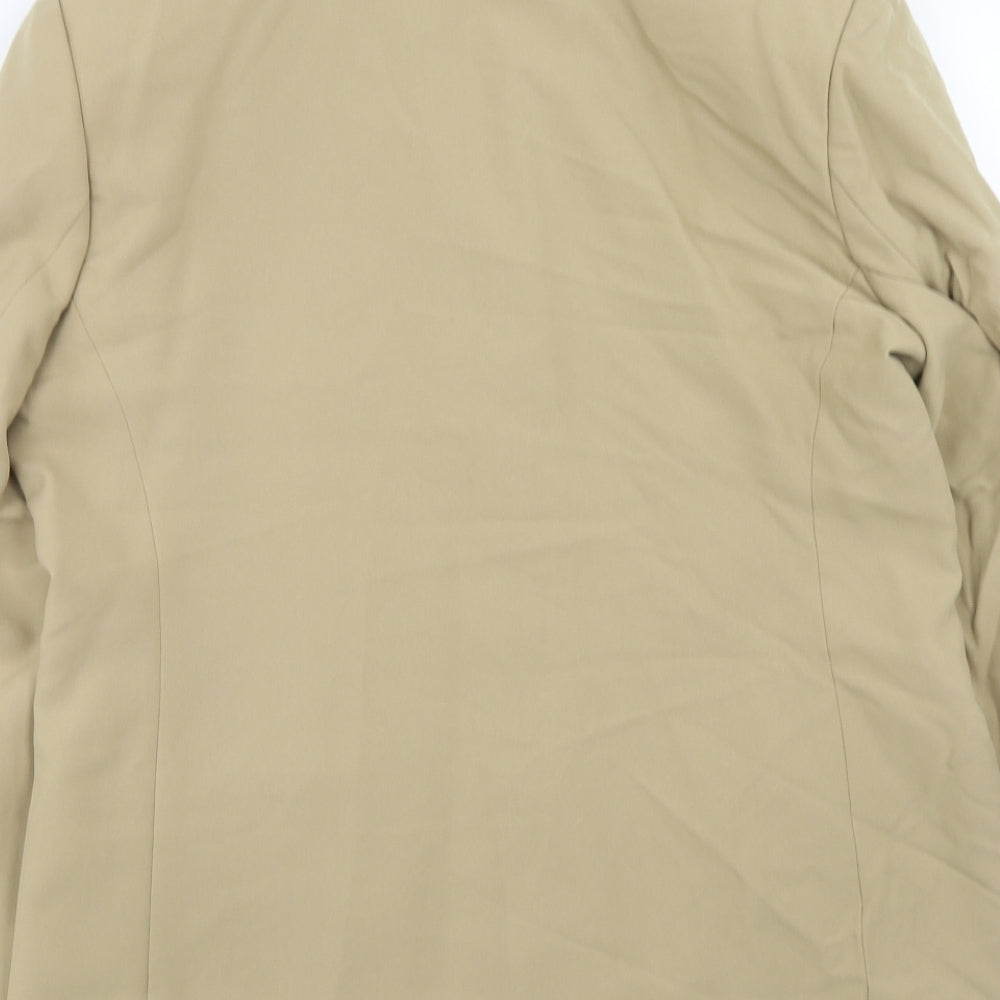 Womens UK Size 16 Preworn Regular Beige Suit Jacket