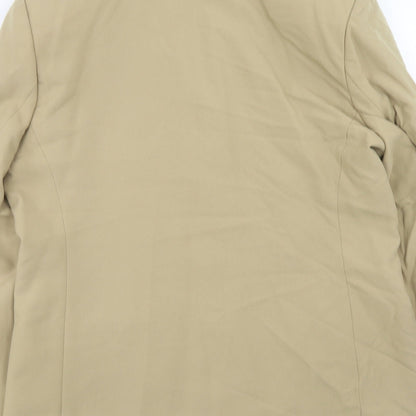Womens UK Size 16 Preworn Regular Beige Suit Jacket
