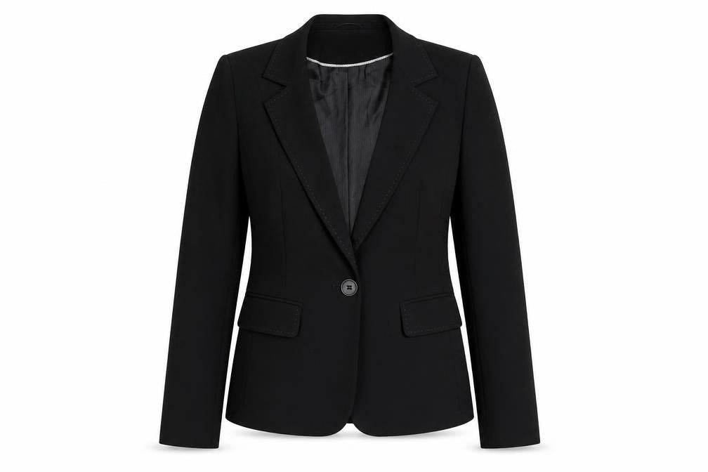 Womens UK Size 12 George Regular Black Blazer