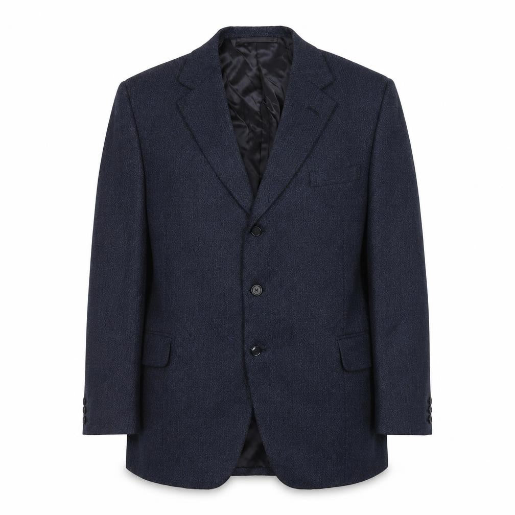 Mens UK Size 42 Preworn Regular Blue Suit Jacket