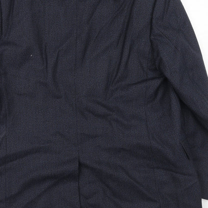 Mens UK Size 42 Preworn Regular Blue Suit Jacket