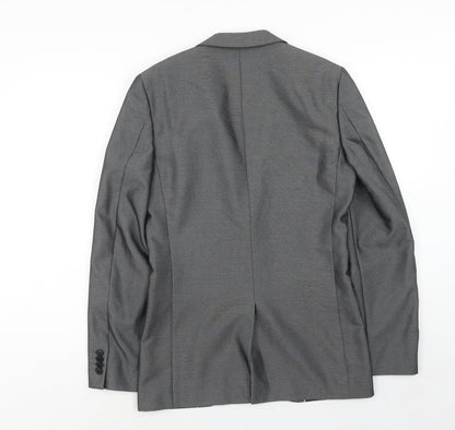 Mens UK Size 36 Matalan Regular Grey Suit Jacket