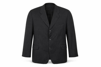 Horne Brothers Mens Grey Polyester Jacket Suit Jacket Size 46 Regular