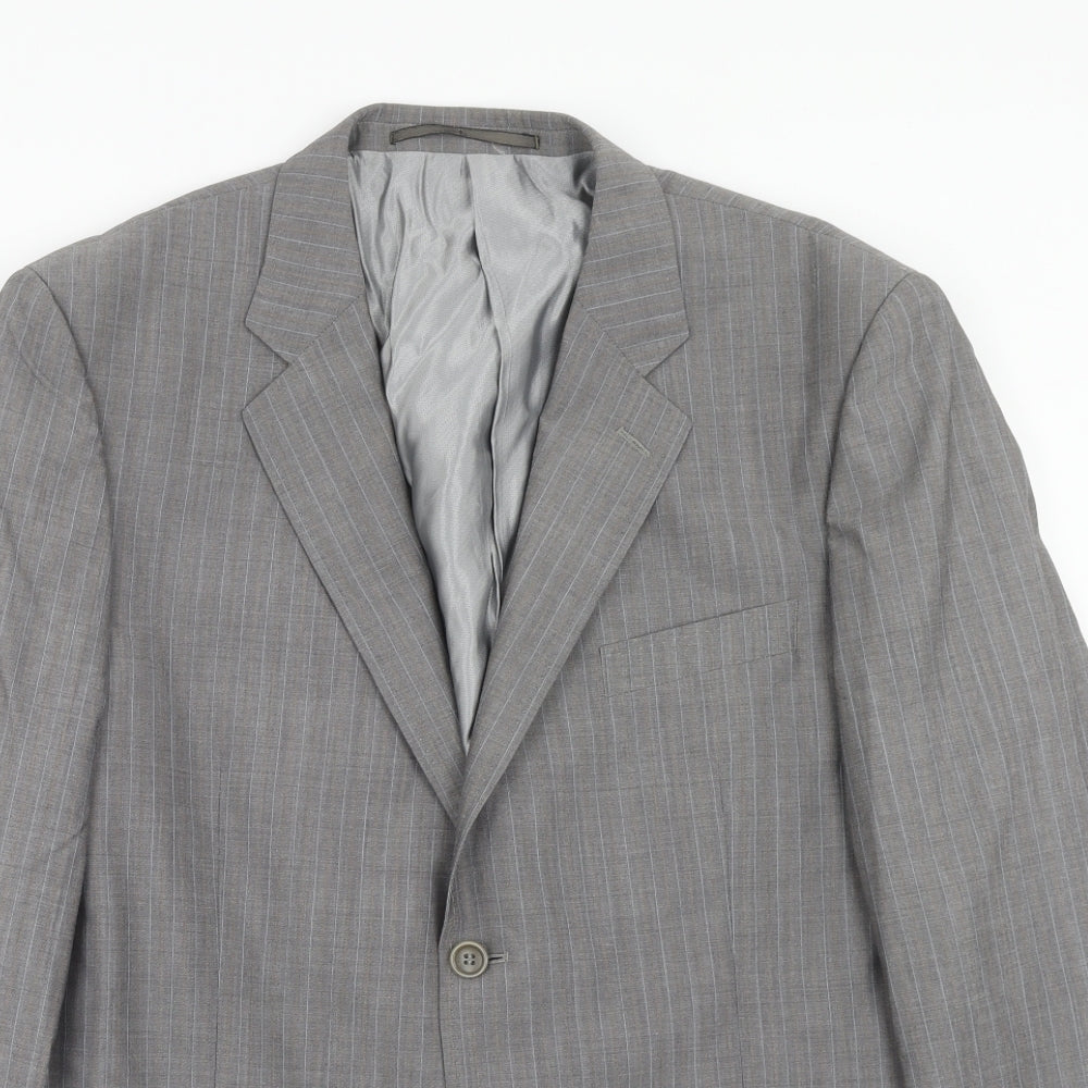 Mens UK Size 42 Linea Regular Grey Suit Jacket