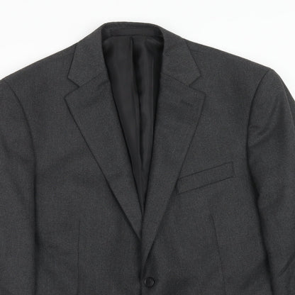 Mens UK Size 42 Marks and Spencer Regular Grey Suit Jacket