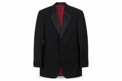 Mens UK Size 38 Scott & Taylor Regular Black Suit Jacket