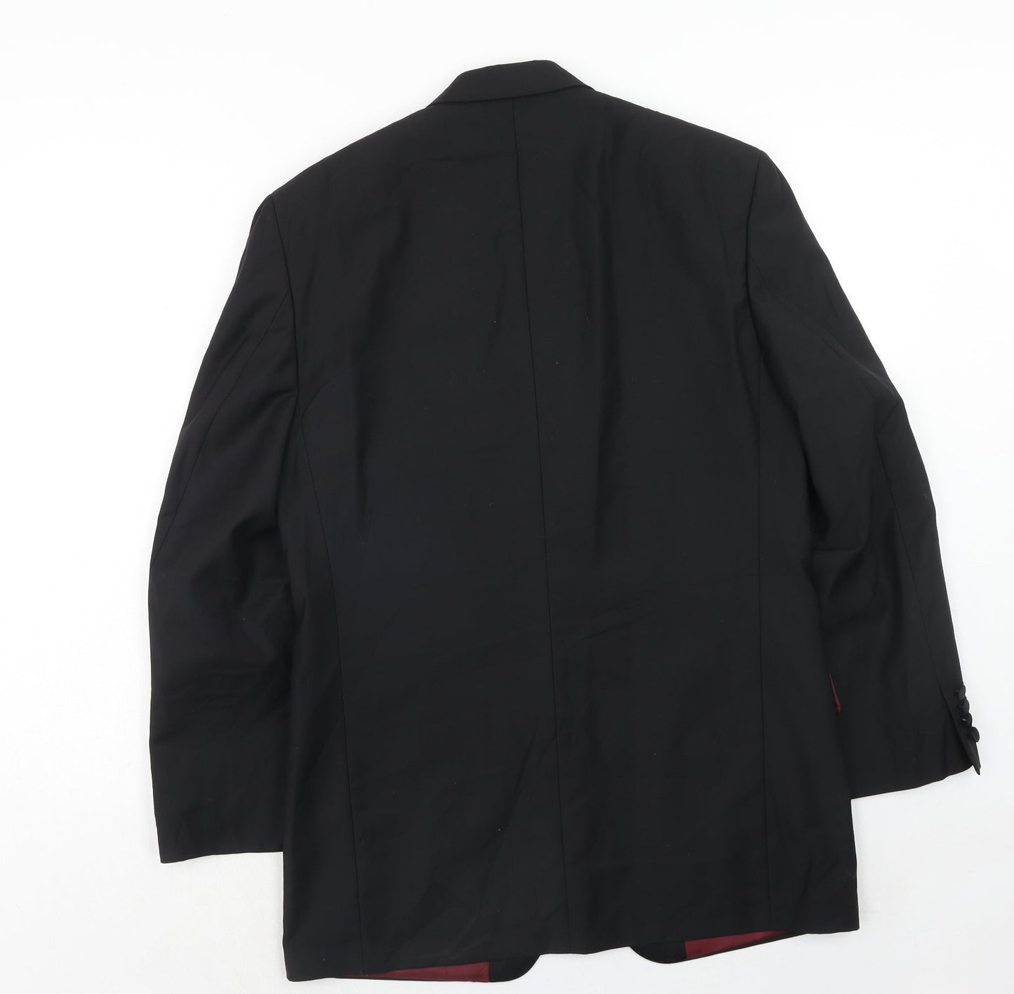 Mens UK Size 38 Scott & Taylor Regular Black Suit Jacket