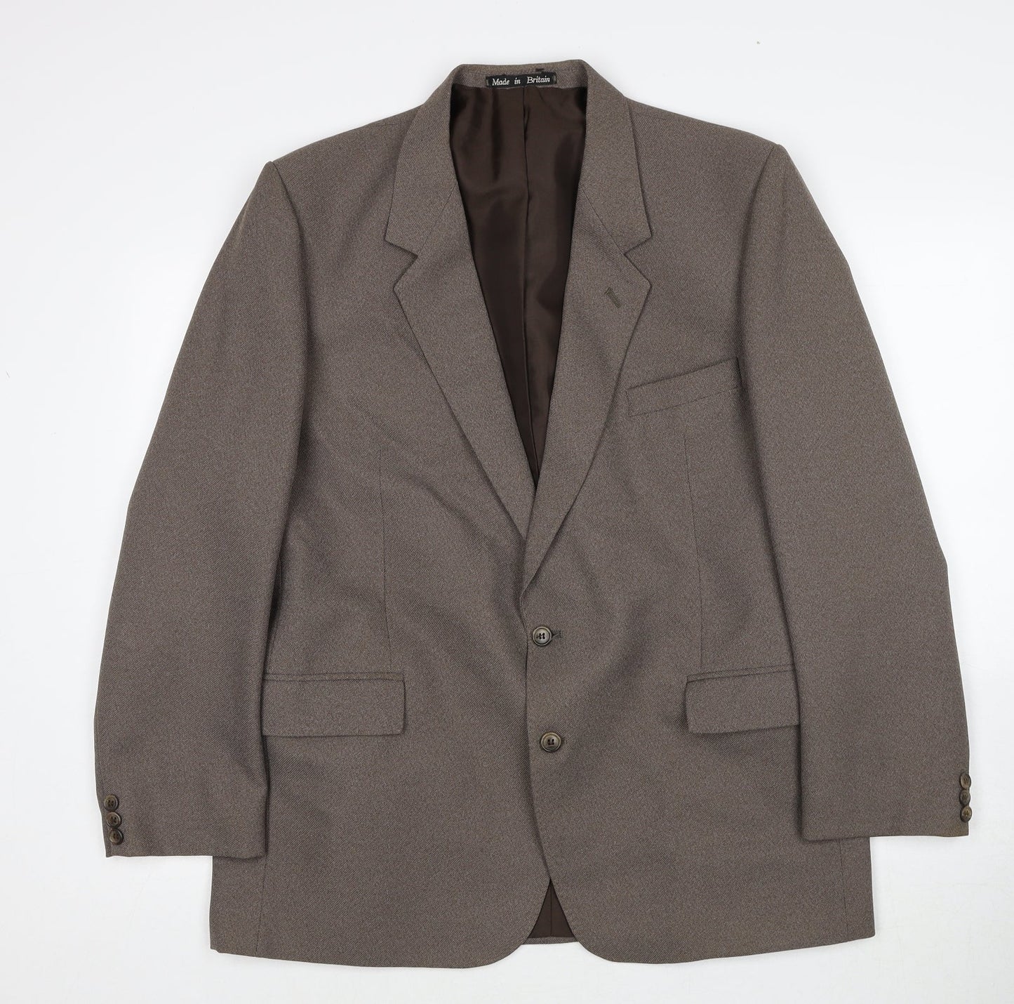 Mens UK Size 44 GreenWoods Regular Grey Suit Jacket