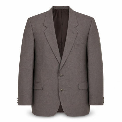 Greenwoods Mens Grey Polyester Jacket Suit Jacket Size 44 Regular