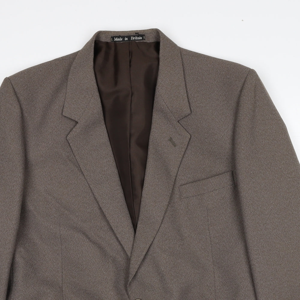 Mens UK Size 44 GreenWoods Regular Grey Suit Jacket