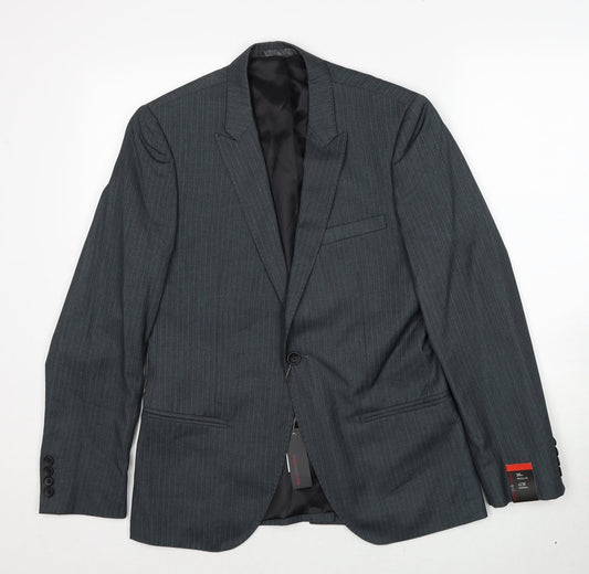 Mens UK Size 36 Butler and webb Regular Grey Suit Jacket