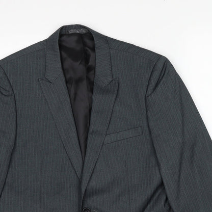 Mens UK Size 36 Butler and webb Regular Grey Suit Jacket