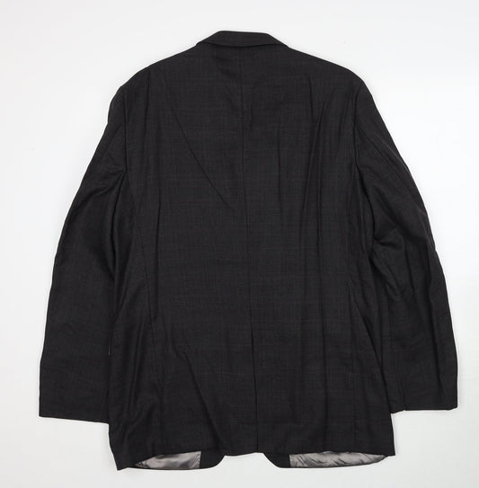 Mens UK Size 42 British Tailor Regular Grey Suit Jacket