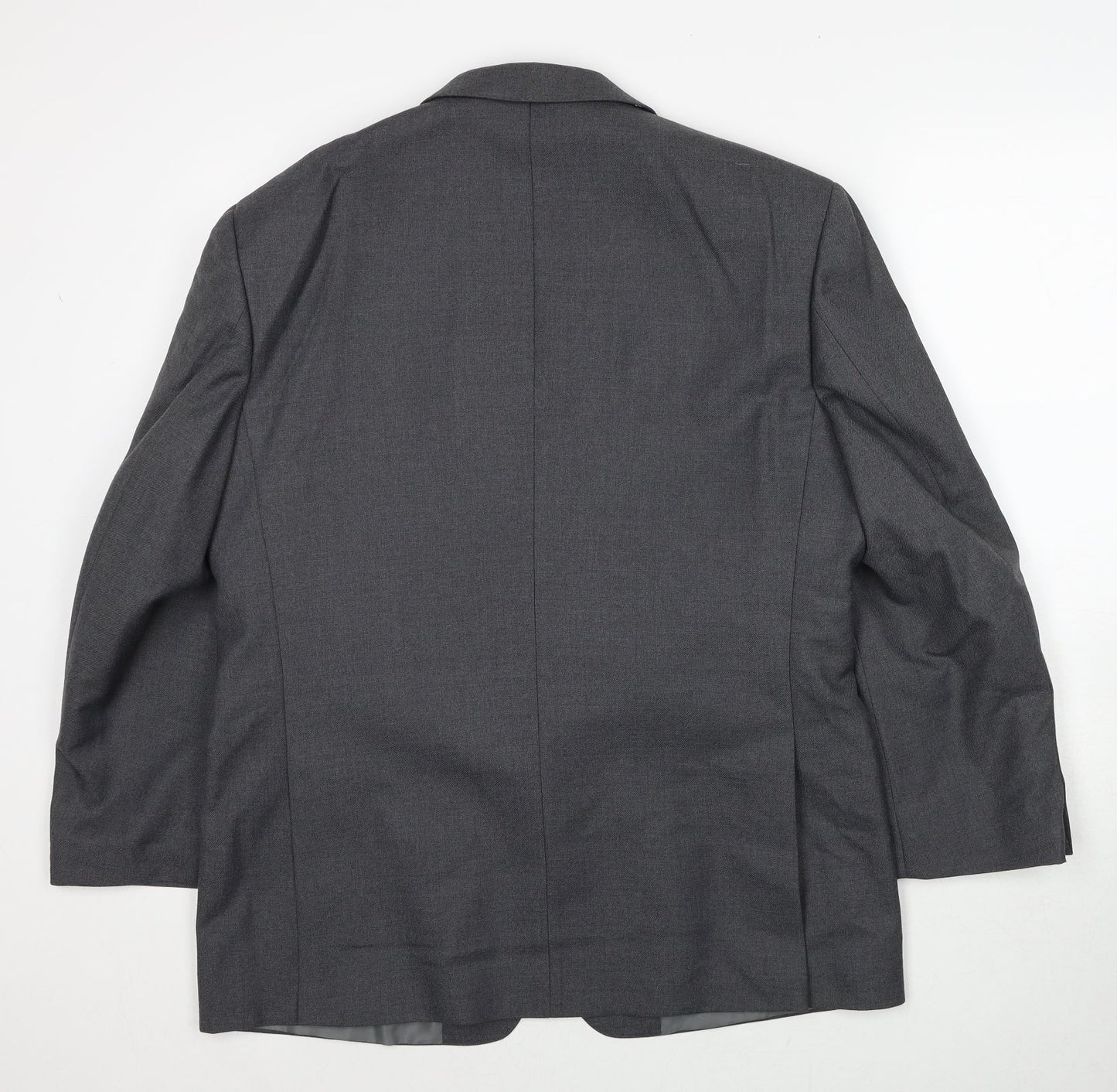 Mens UK Size 40 Brook Taverner Regular Grey Suit Jacket