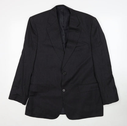 Mens UK Size 40 GreenWoods Regular Grey Suit Jacket