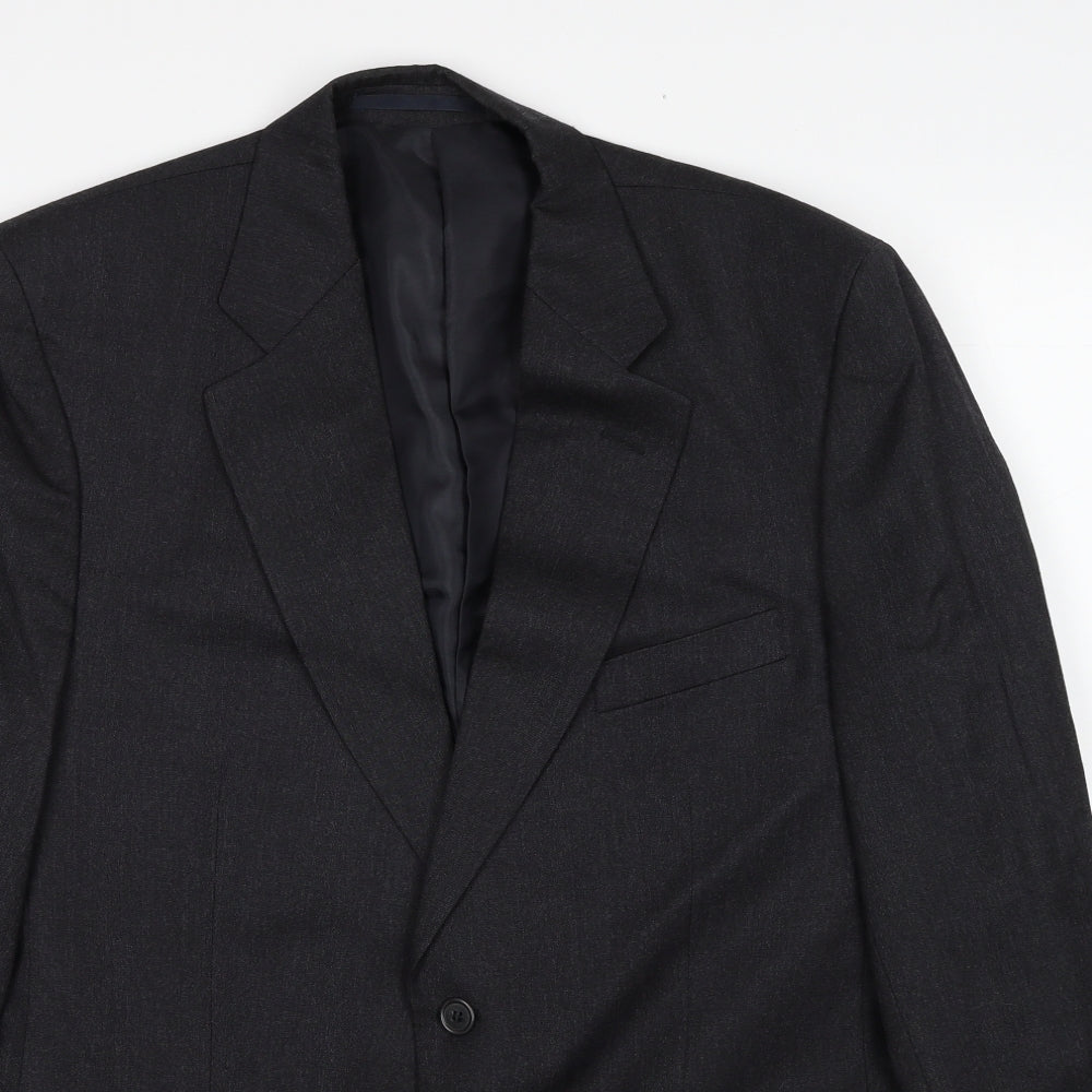 Mens UK Size 40 GreenWoods Regular Grey Suit Jacket