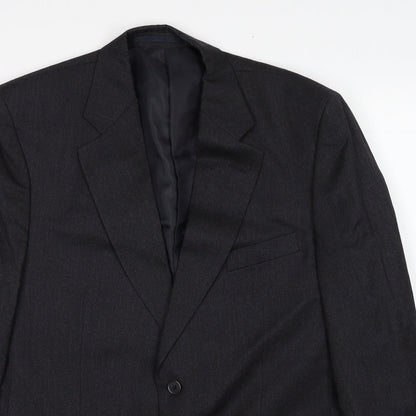 Mens UK Size 40 GreenWoods Regular Grey Suit Jacket