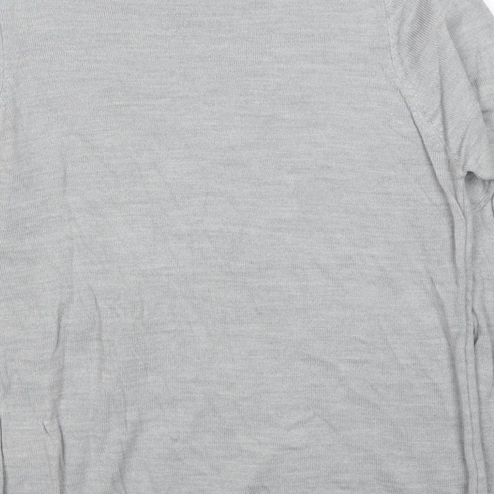 Womens UK Size 10 EWM Grey Pullover Jumper
