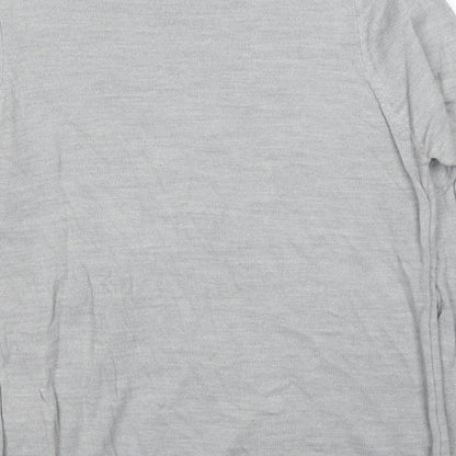 Womens UK Size 10 EWM Grey Pullover Jumper