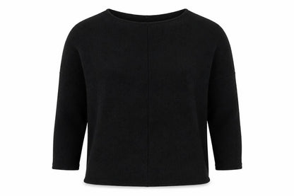 Womens UK Size M Preworn Black Pullover Jumper