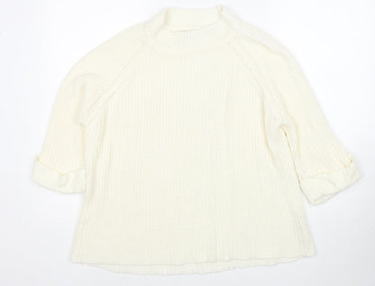Womens UK Size 14 F&F Ivory Pullover Jumper