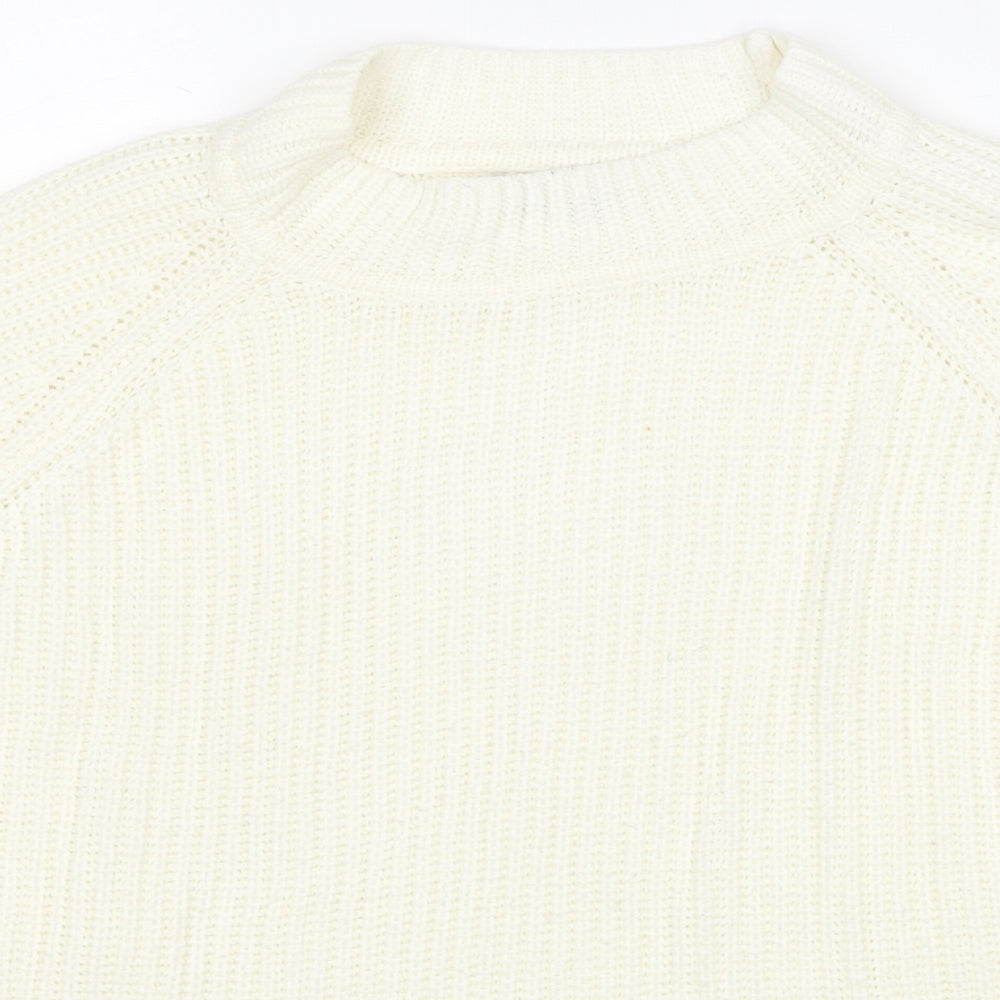 Womens UK Size 14 F&F Ivory Pullover Jumper