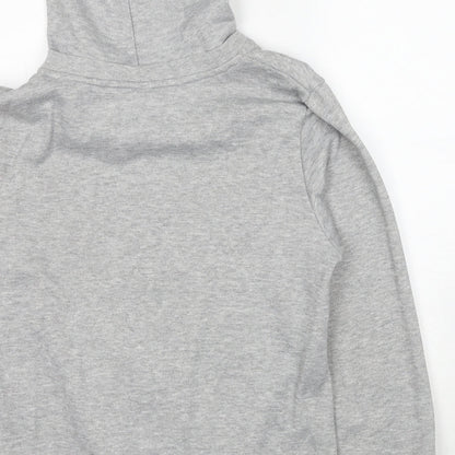 Womens UK Size 14 LA Gear Grey Full Zip Hoodie
