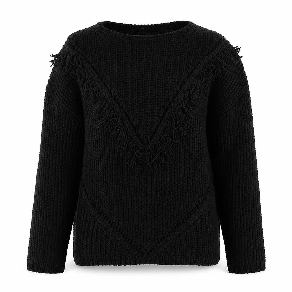 Womens UK Size S H&M Black Pullover Jumper