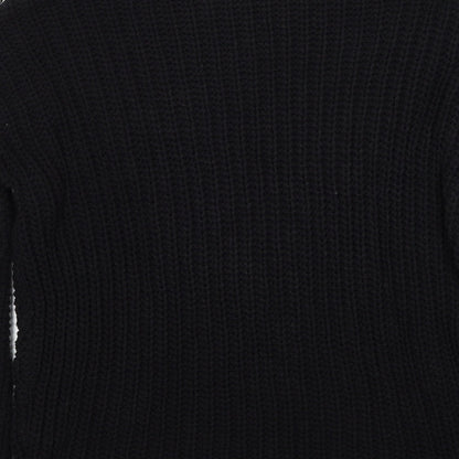 Womens UK Size S H&M Black Pullover Jumper