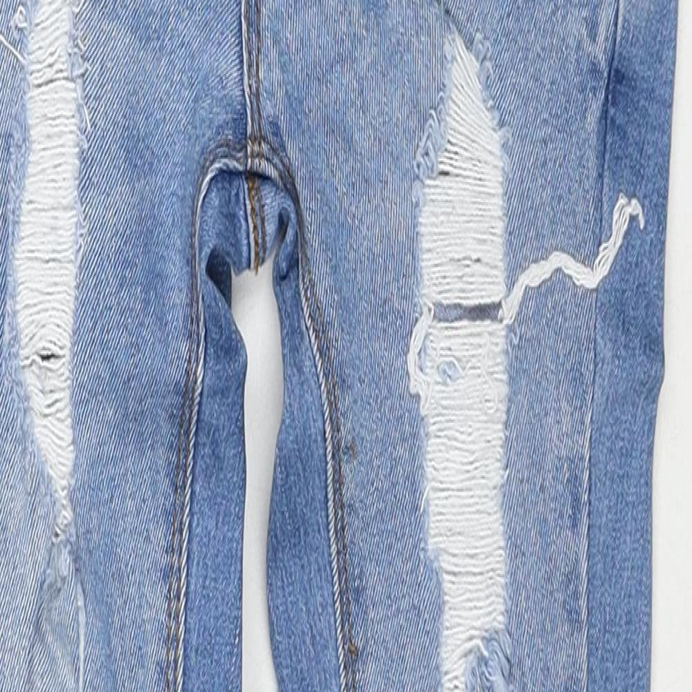 Encore Womens Blue Cotton Skinny Jeans Size 26 in Regular Zip - Label size 1